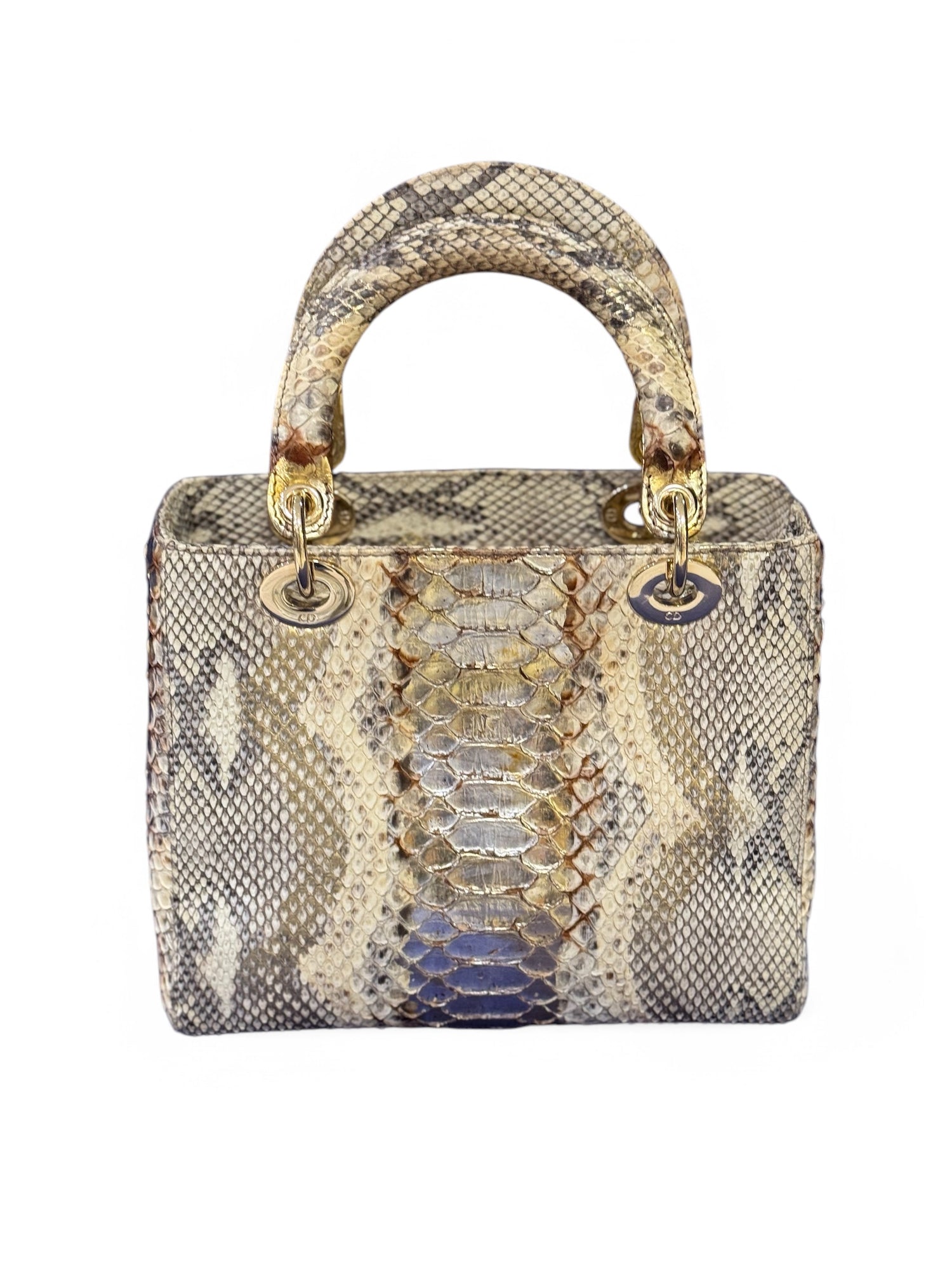 Dior - Sac Lady Dior python M.M