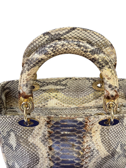 Dior - Sac Lady Dior python M.M