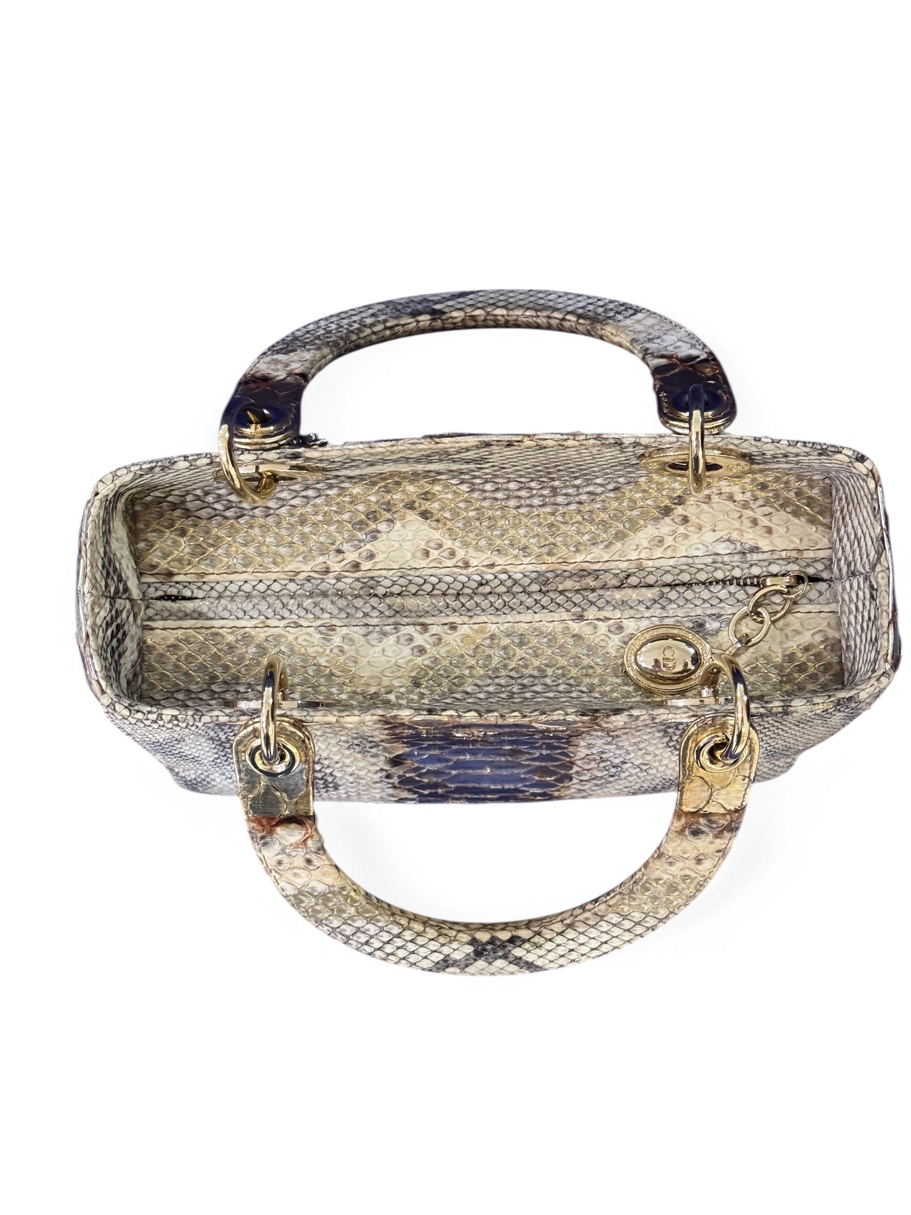 Dior - Sac Lady Dior python M.M