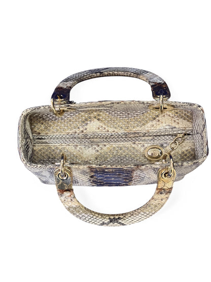Dior - Sac Lady Dior python M.M
