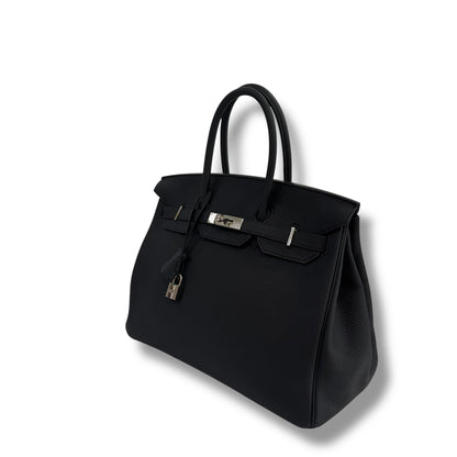 Hermès - Birkin 35 Togo retourné noir