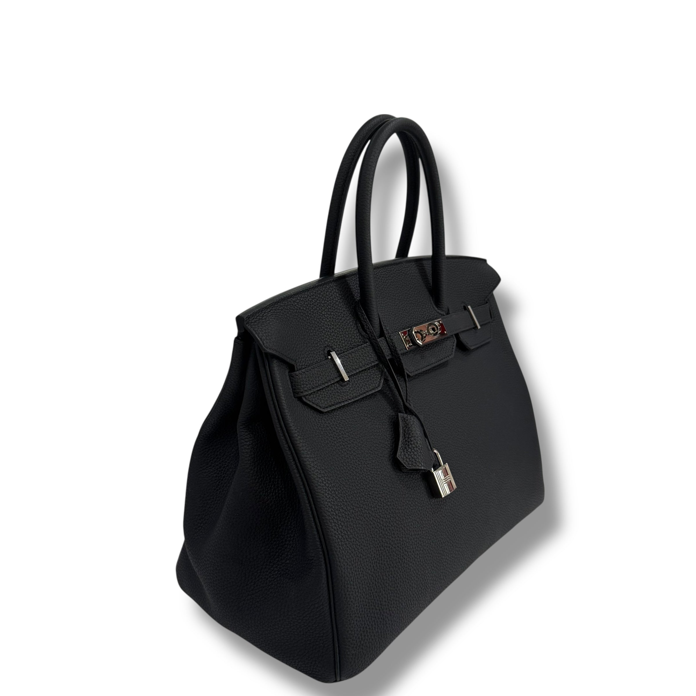 Hermès - Birkin 35 Togo umgekehrtes Schwarz