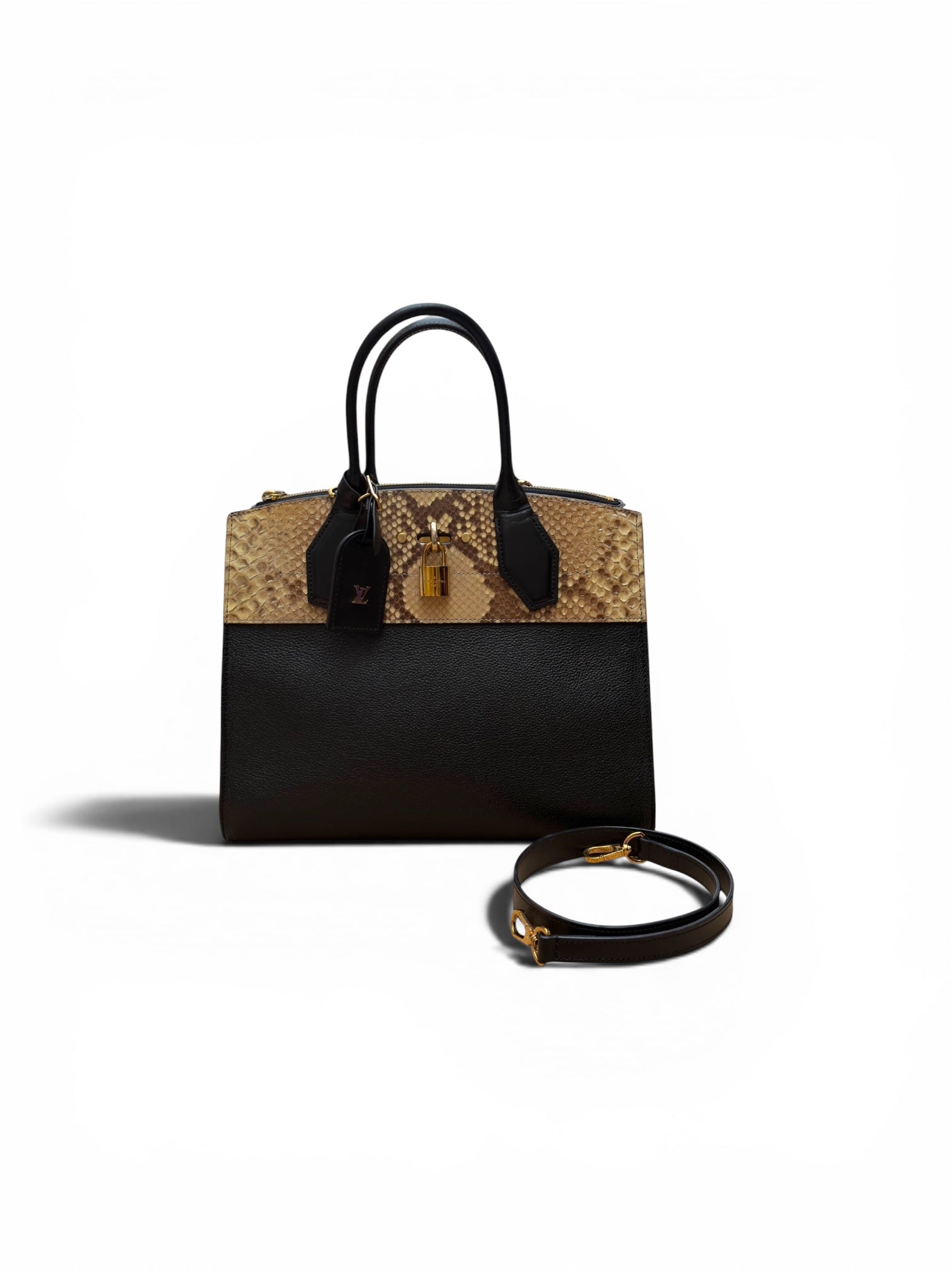 Louis Vuitton - Sac City Steamer Python