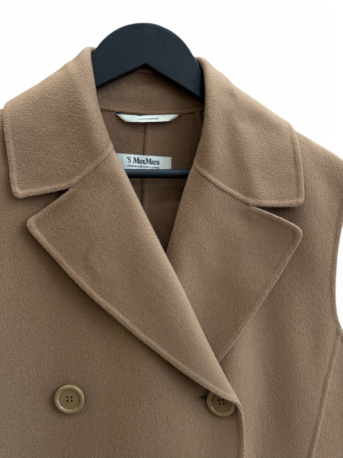 S’ Max Mara - Cappotto senza maniche T.36