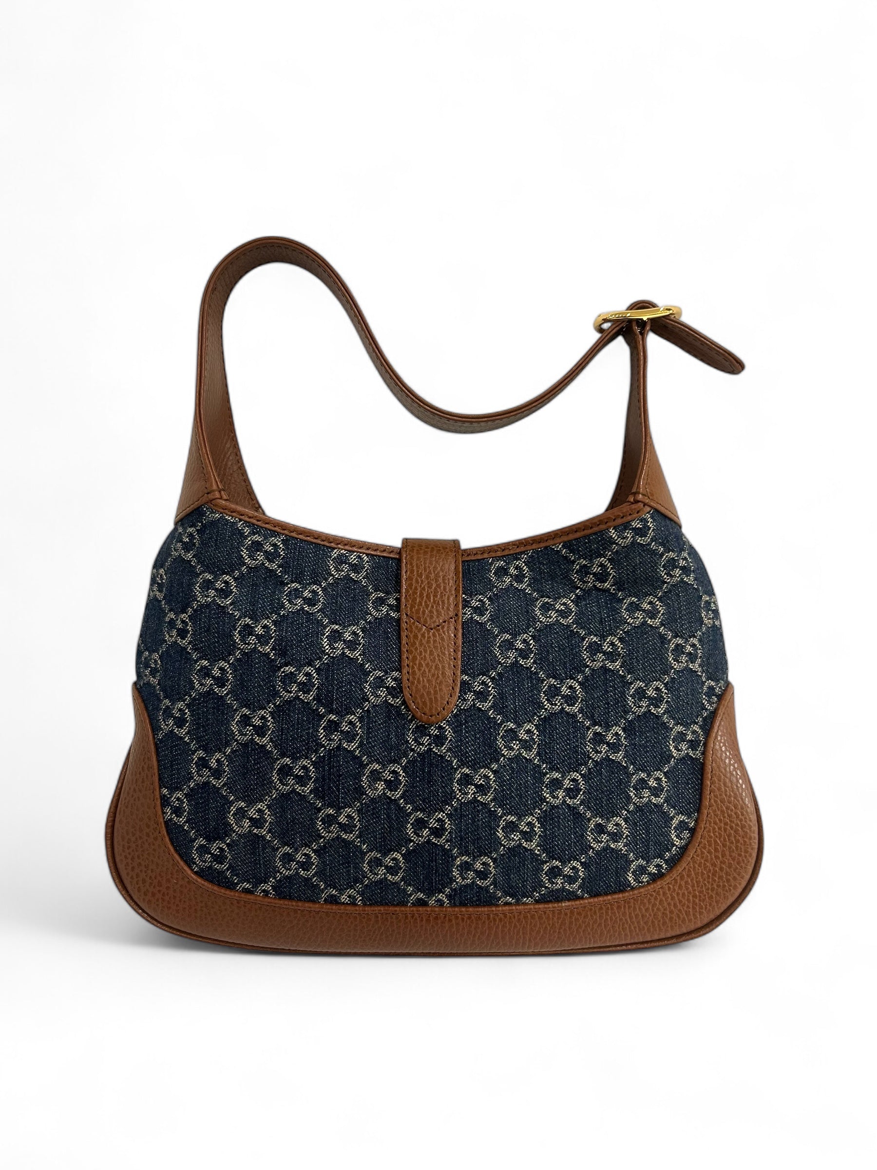 Gucci - Jackie-Tasche aus mittlerem Jeansstoff