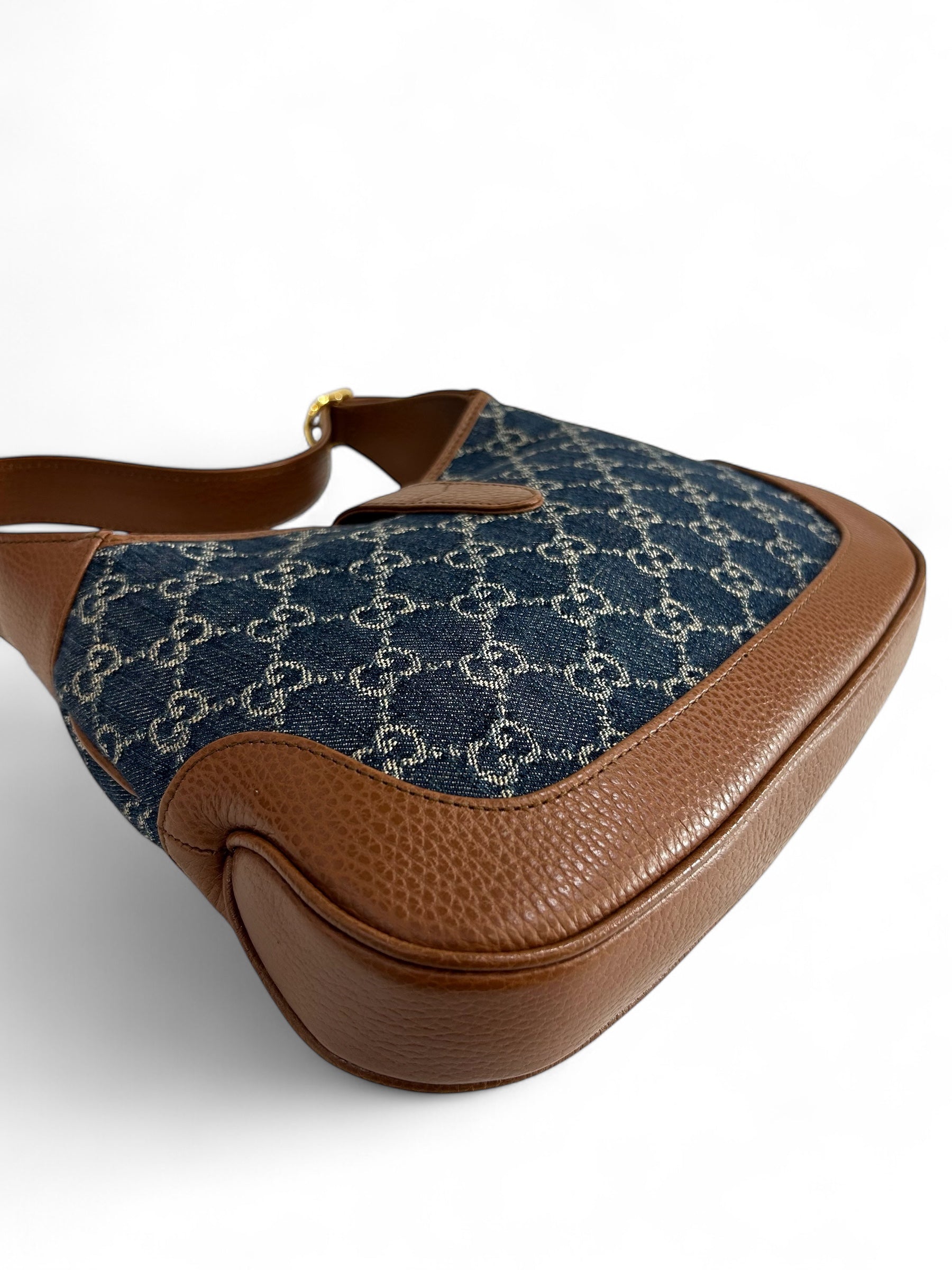 Gucci - Jackie-Tasche aus mittlerem Jeansstoff