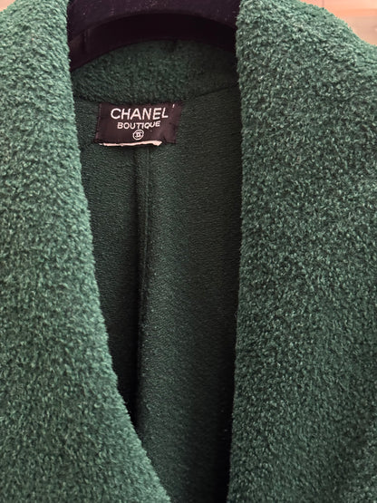 Chanel - Manteau T.40 en bouclette