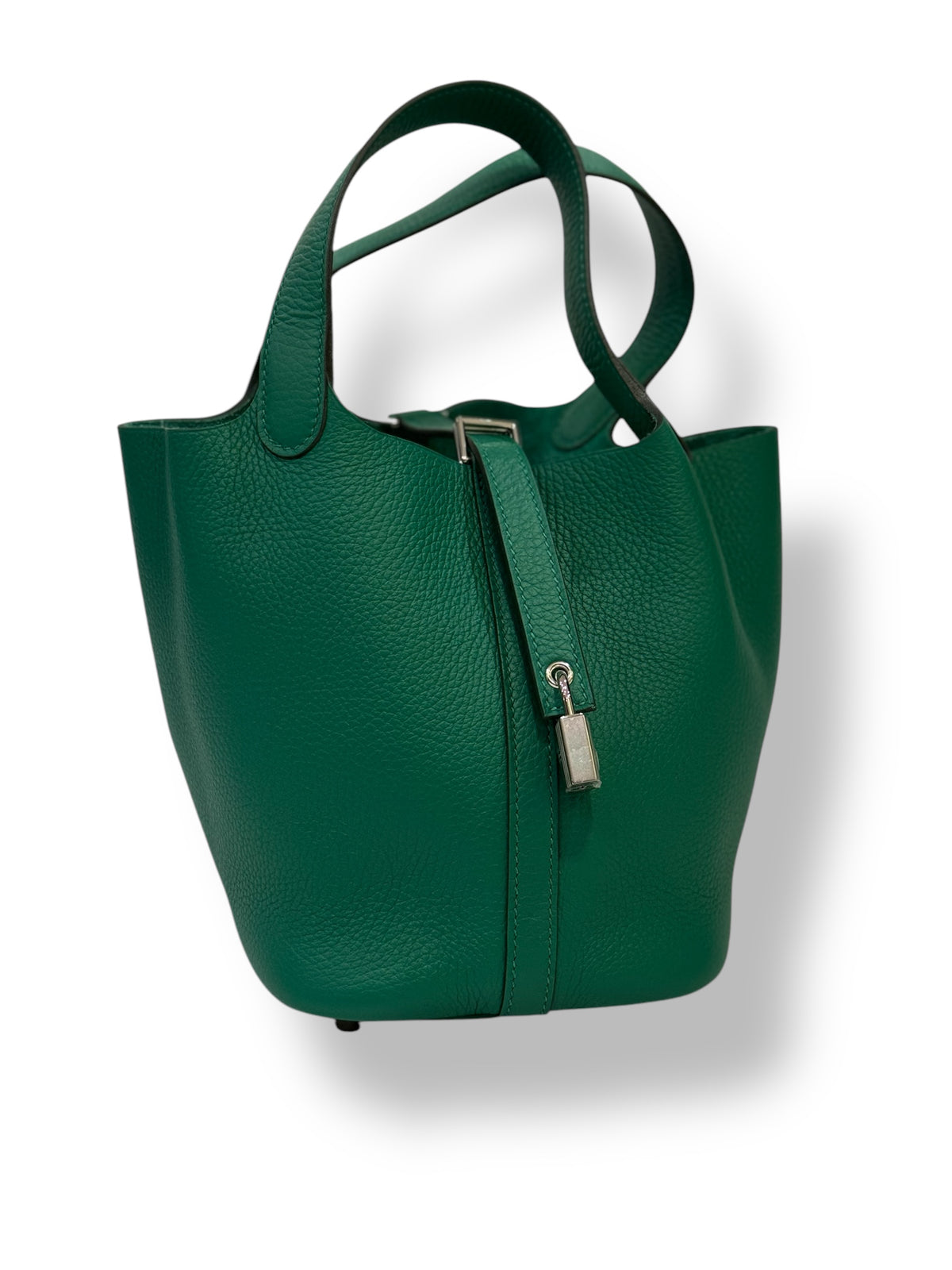 Hermès - Borsa Picotin lock 18 Verde Vertigo