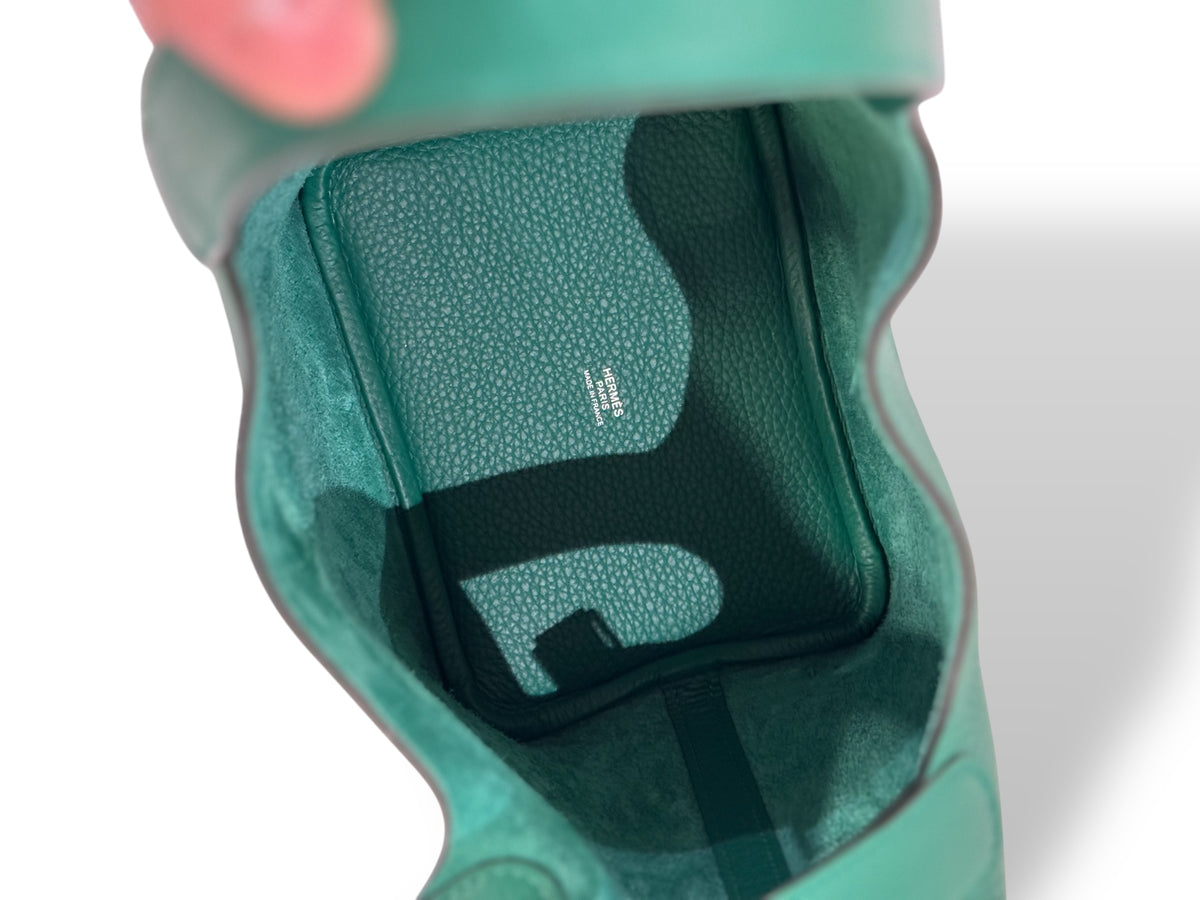 Hermès - Borsa Picotin lock 18 Verde Vertigo