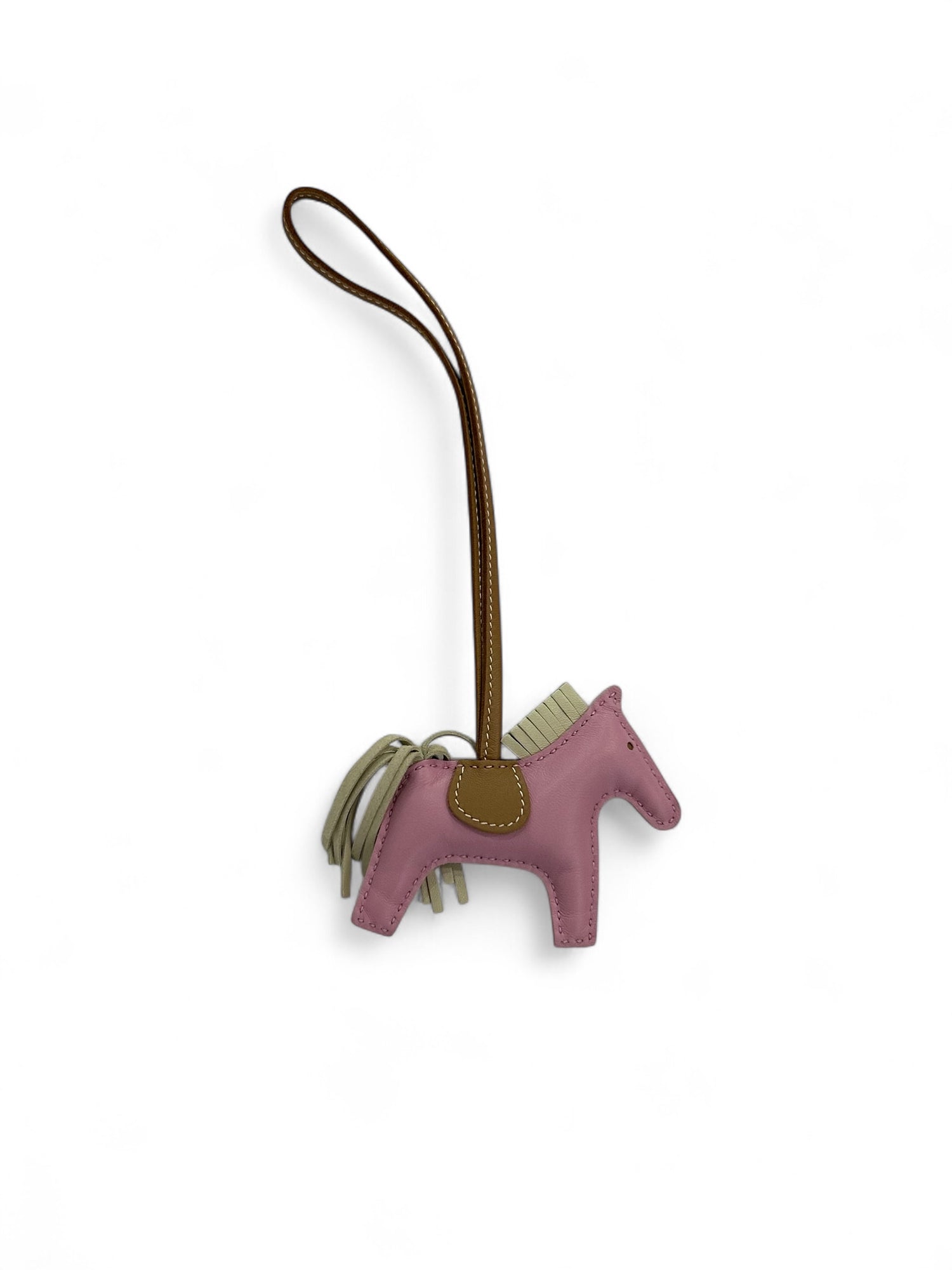 Hermès - Grigri rodéo petit modèle mauve sylvestre