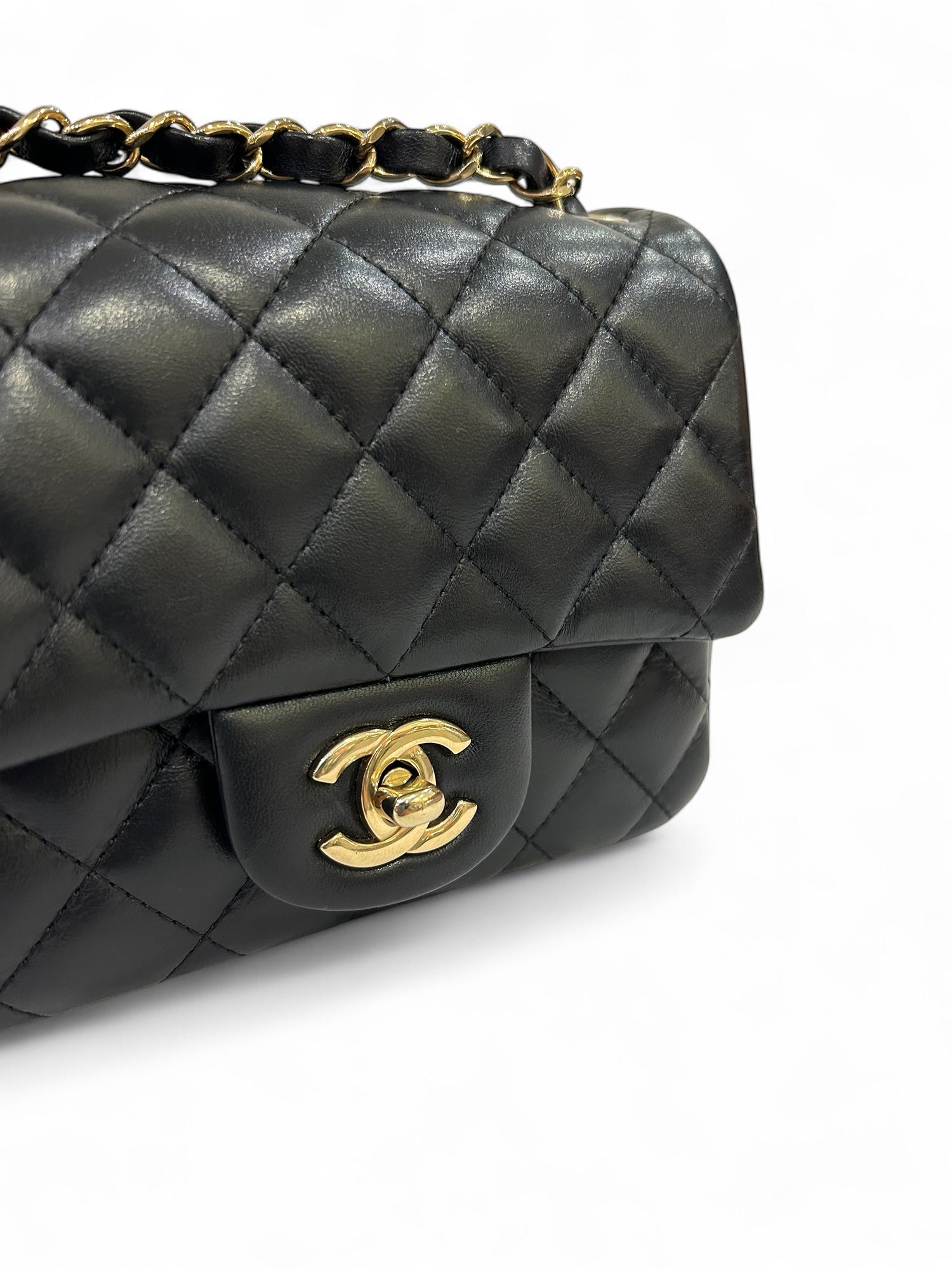 Chanel - Sac classique mini Square