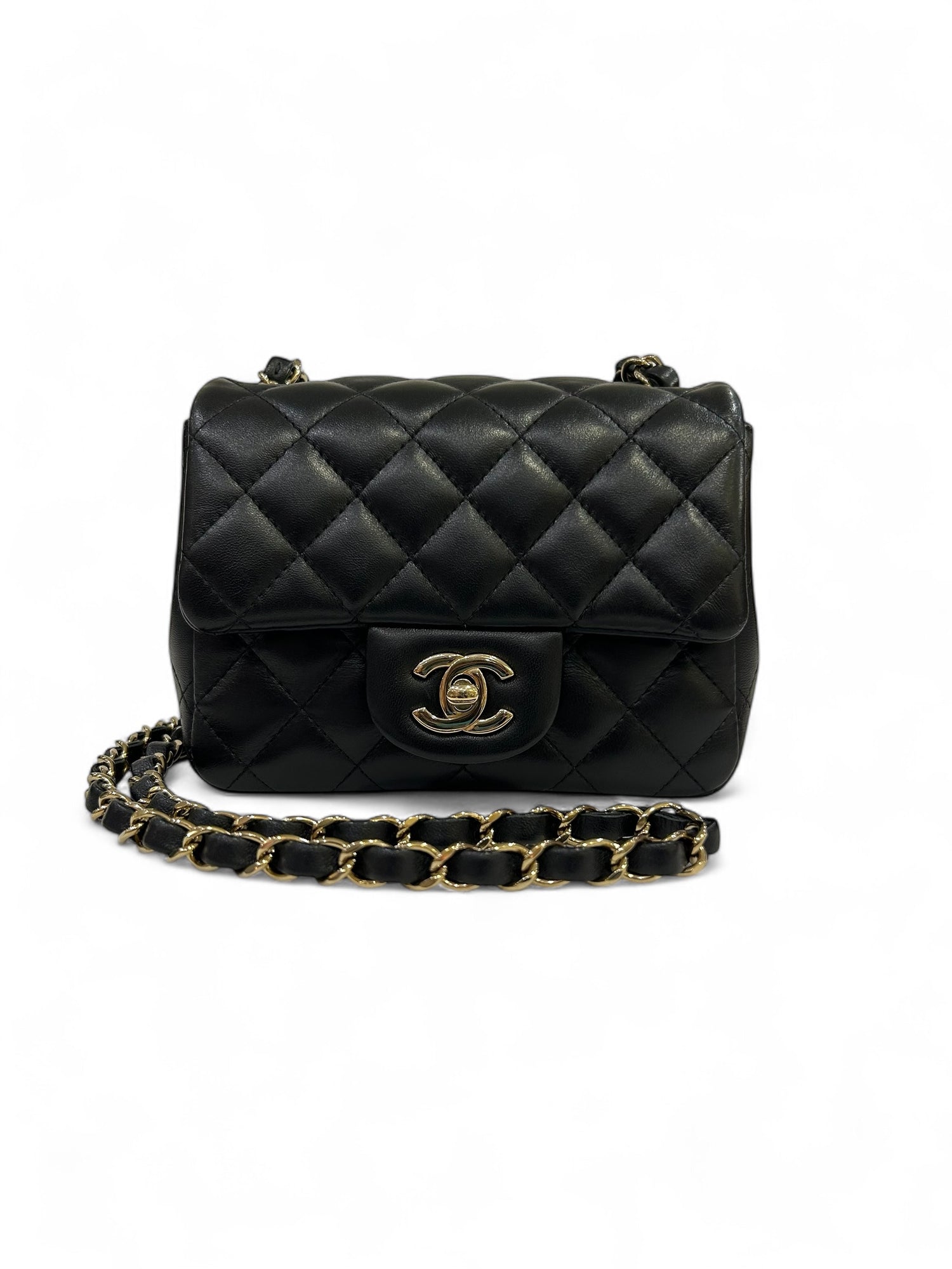 Chanel - Sac classique mini Square