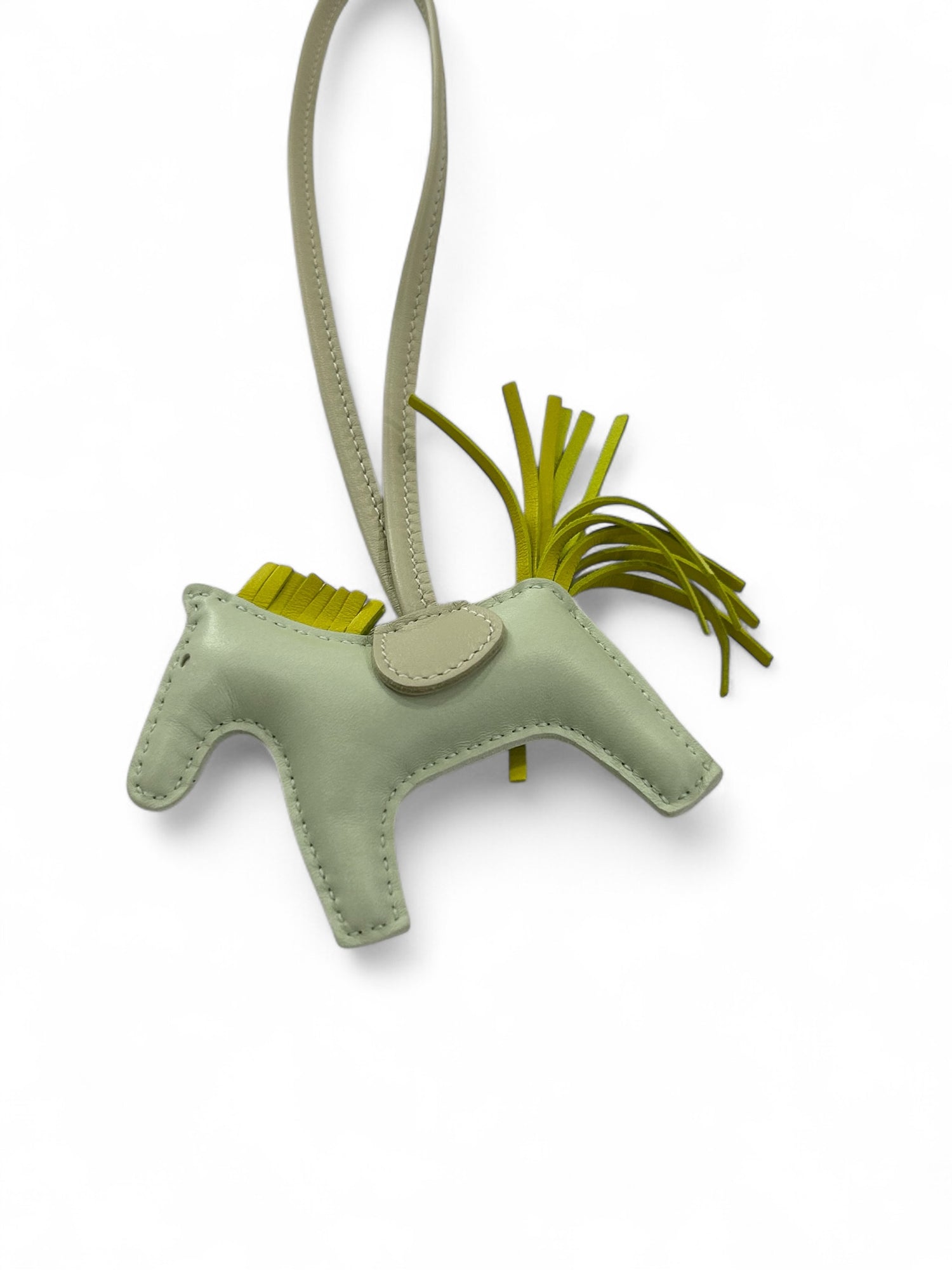 Hermès - Grigri rodéo petit modèle vert fizz