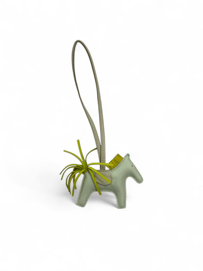 Hermès - Grigri rodéo petit modèle vert fizz