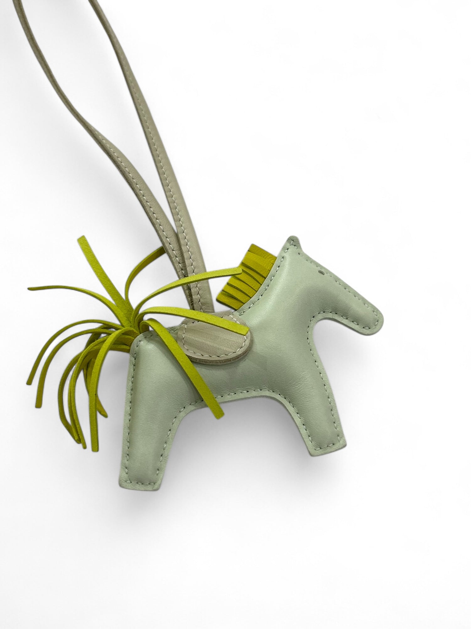 Hermès - Grigri rodéo petit modèle vert fizz