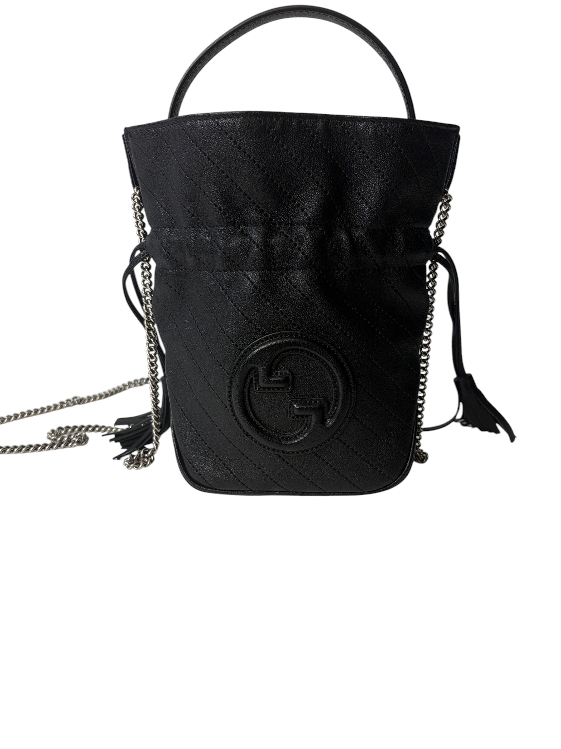 Gucci : Sac Blondie en cuir