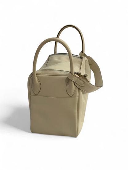 Hermès - Sac Lindy 30 craie