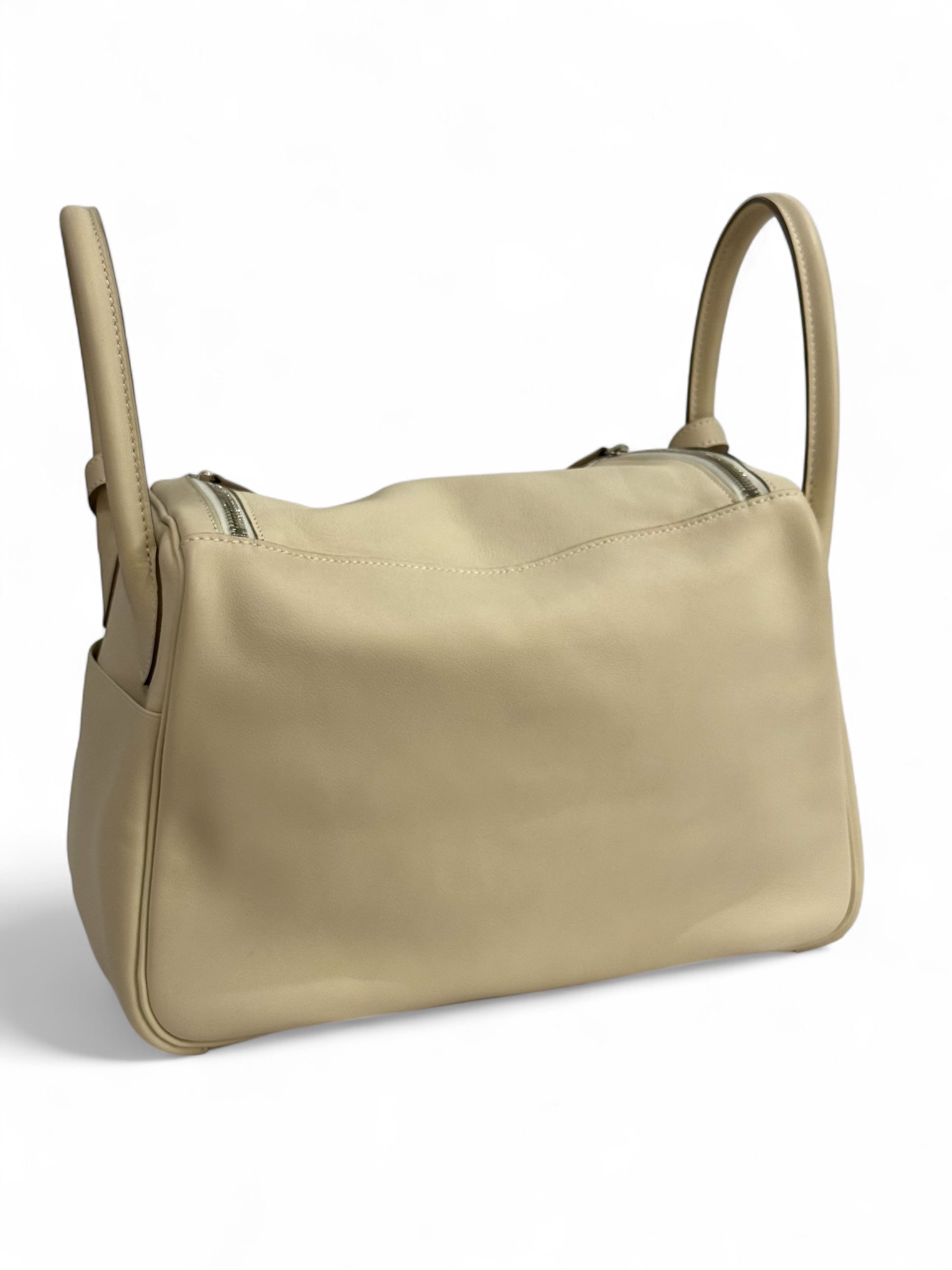 Hermès - Sac Lindy 30 craie