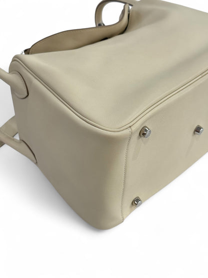 Hermès - Sac Lindy 30 craie