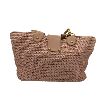 Chanel - Sac Panier rose osier