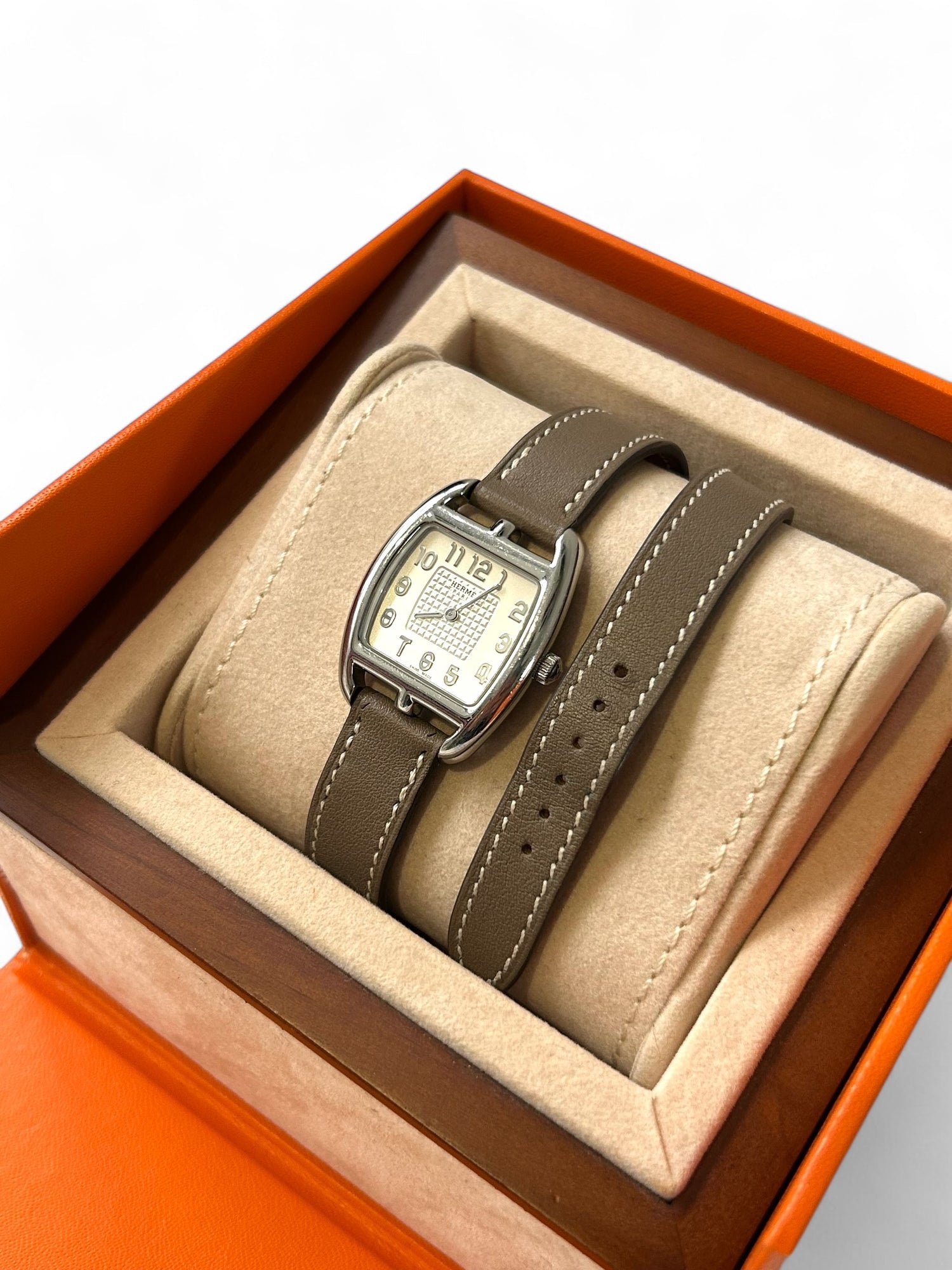 Hermès - Montre Cape Cod PM Tonneau