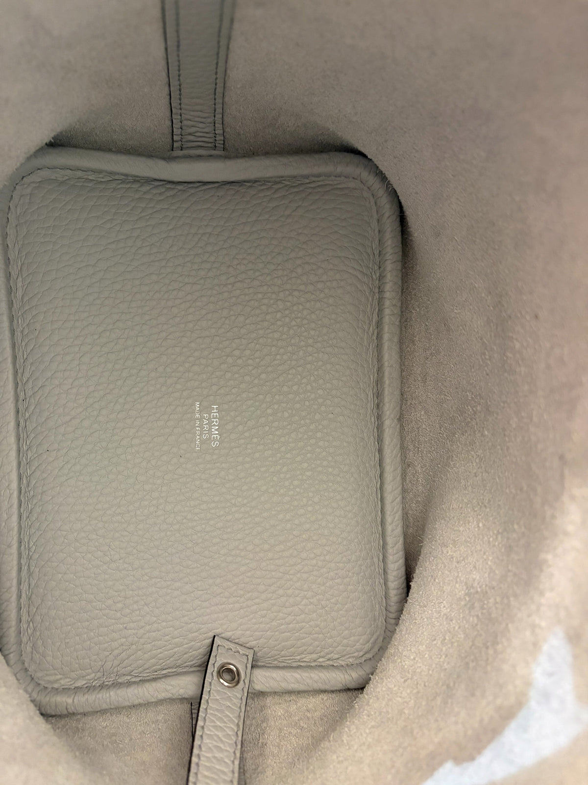 Hermès : Picotin Lock 18 Bleu Pale