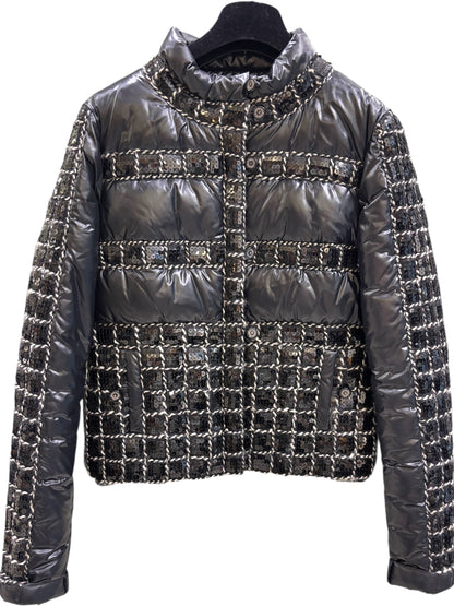 Chanel - Doudoune courte manches longues T40