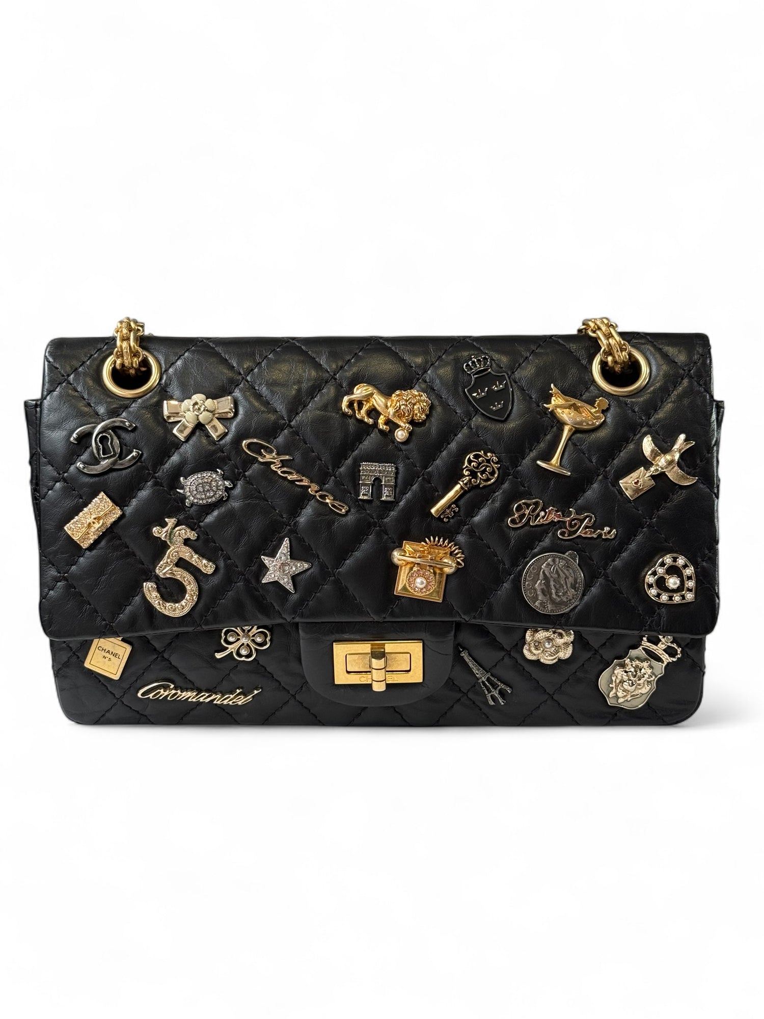 Chanel - Sac 2.55 édition limitée Charms