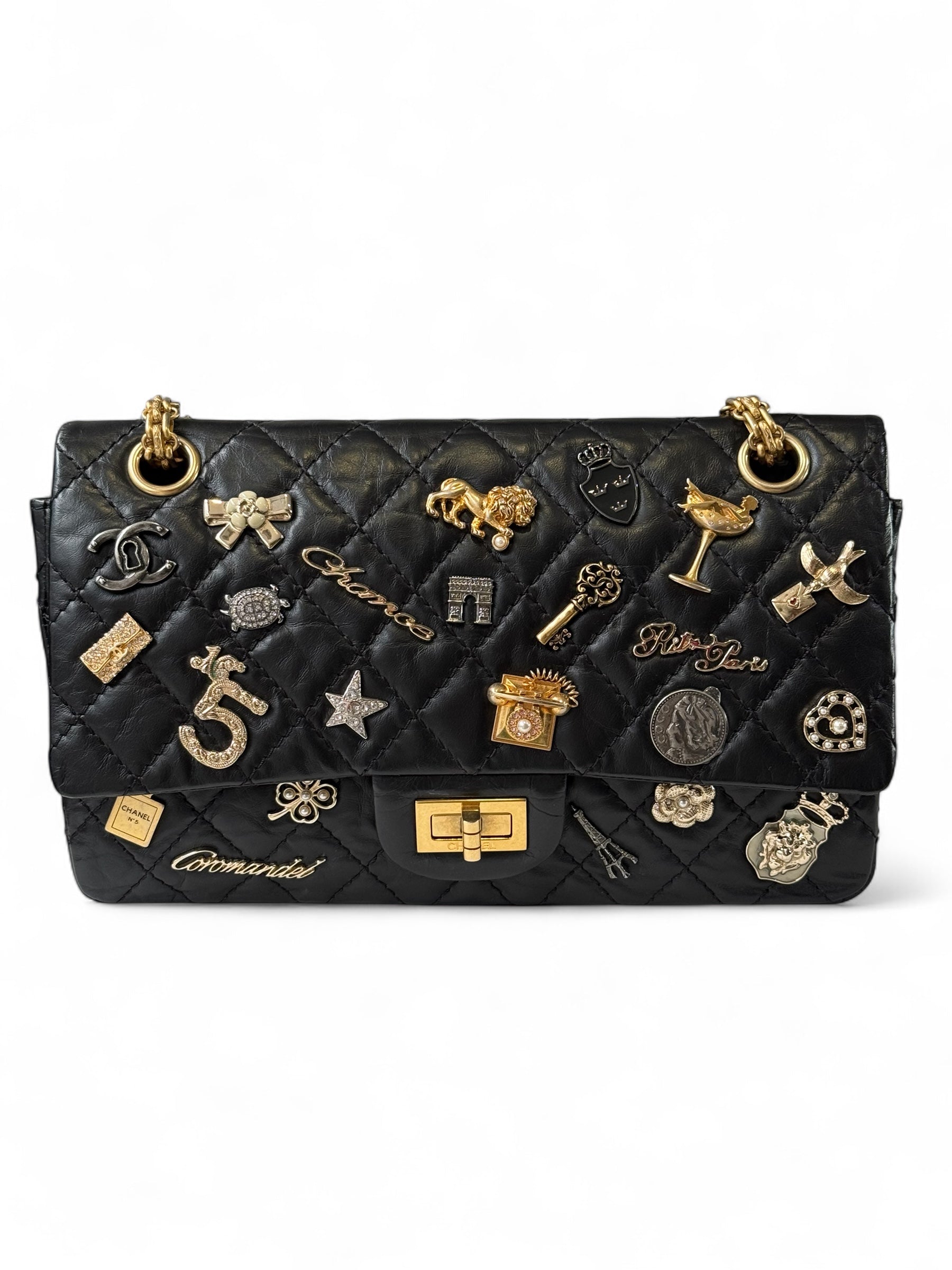 Chanel - Sac 2.55 édition limitée Charms