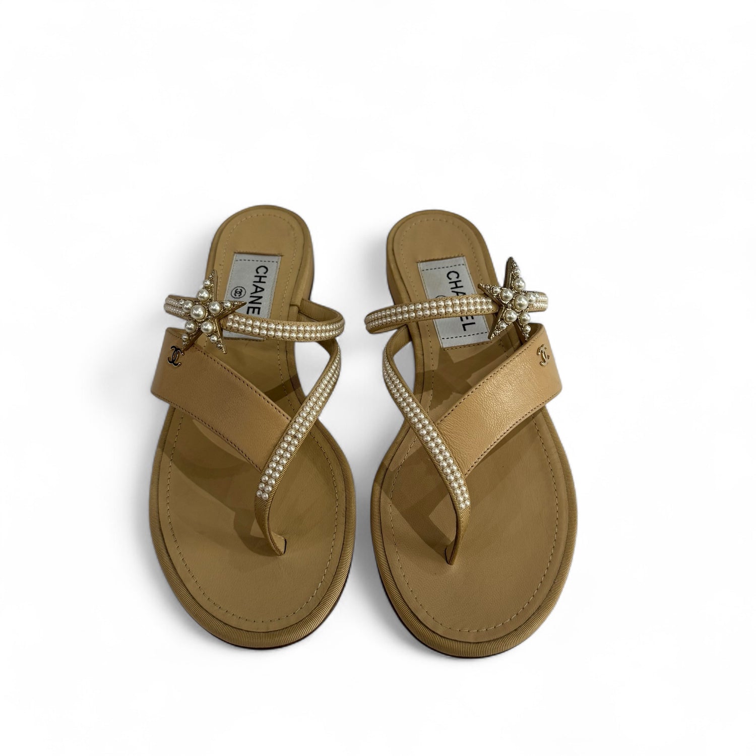 Chanel - Sandales étoile t.35 1/2