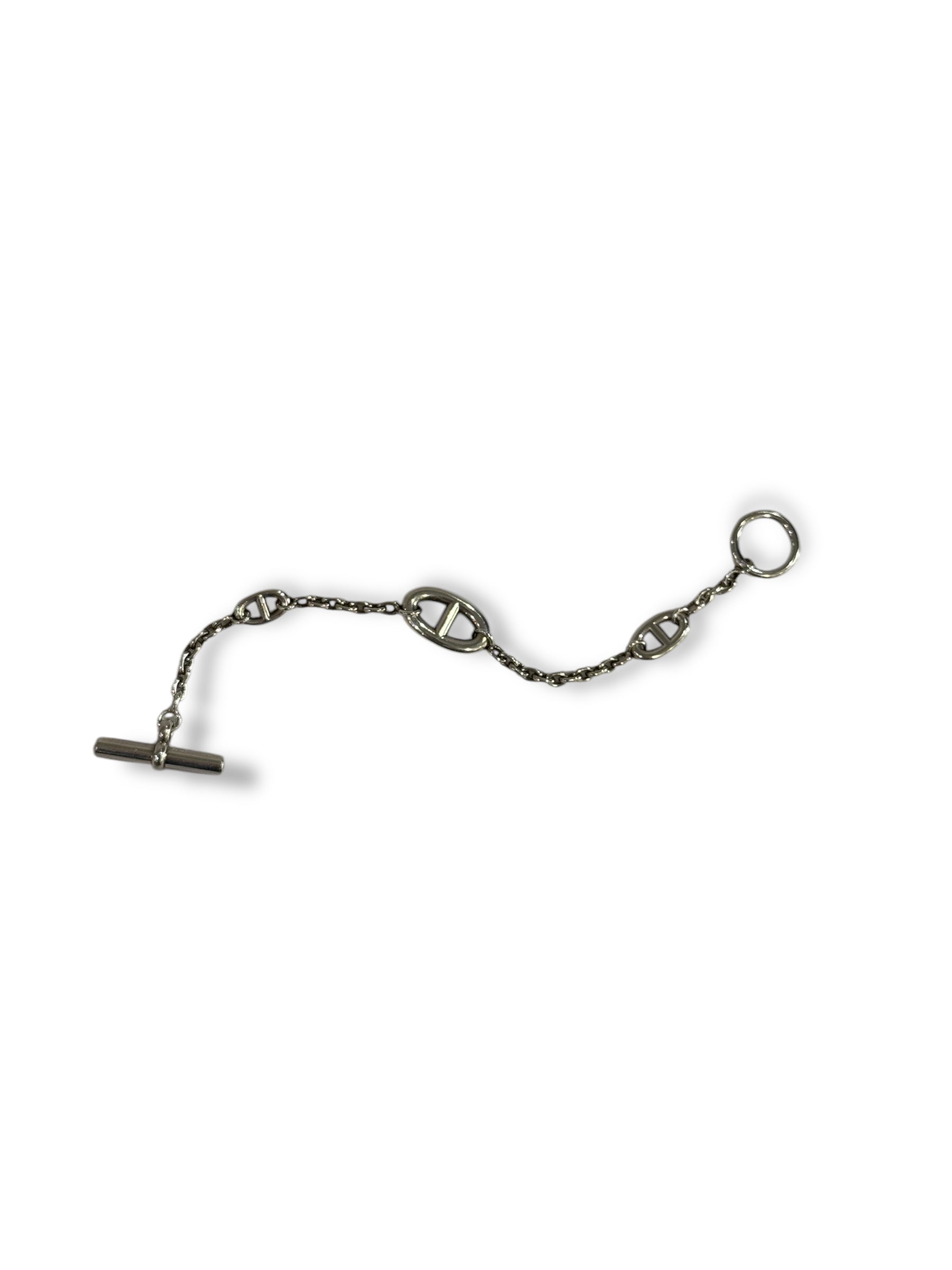Hermès - Bracelet Farandole argent T.XL