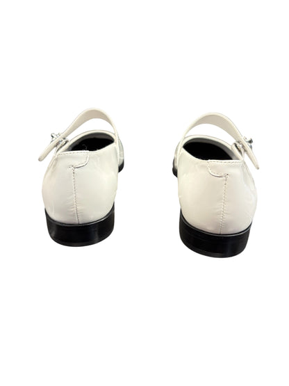 Chanel : Ballerine Mary Jane bicolore vernis T37