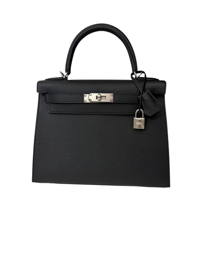 Hermès - Sac Kelly 28 Epsom sellier noir