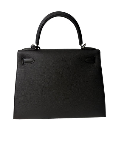 Hermès - Sac Kelly 28 Epsom sellier noir