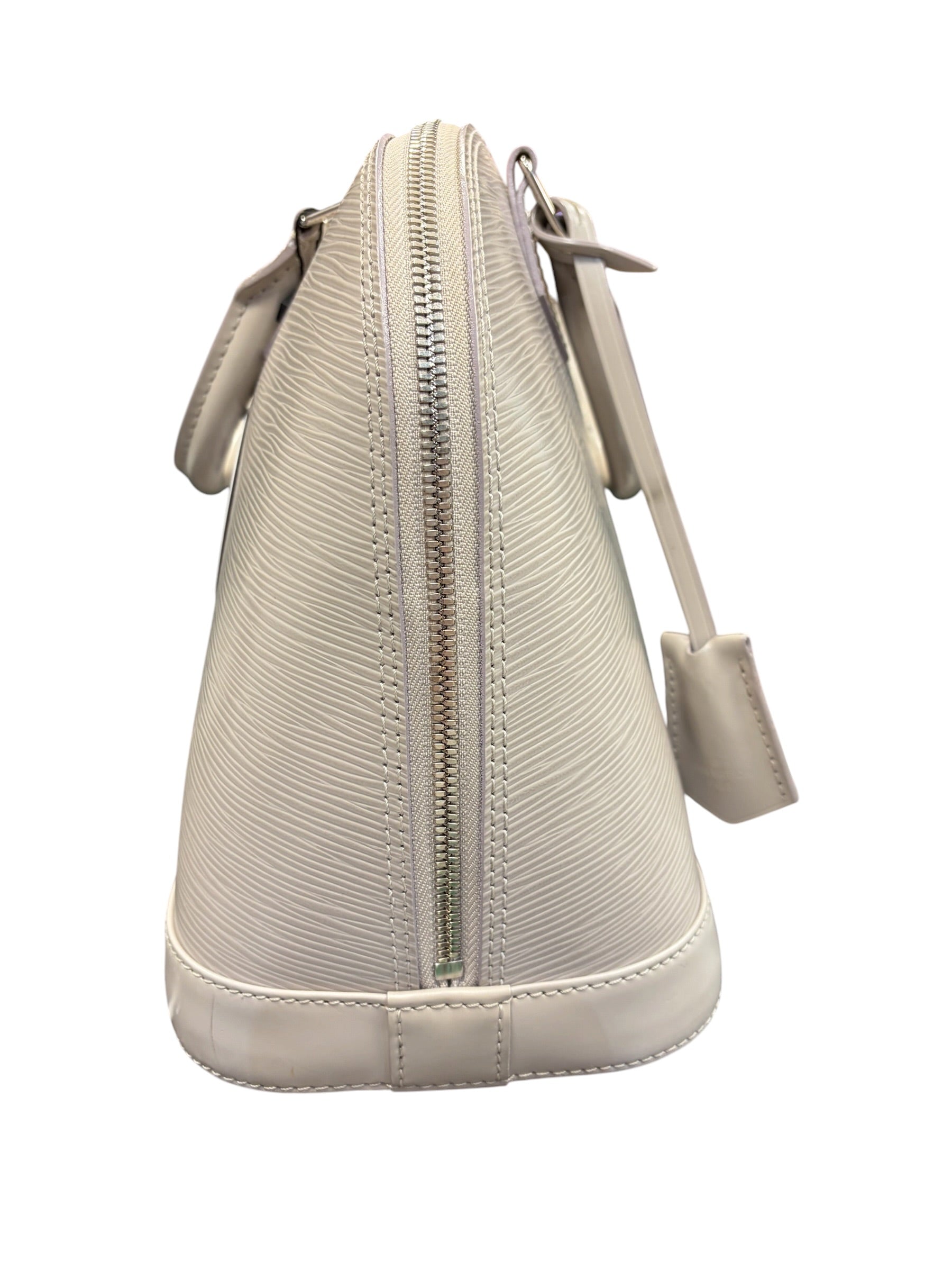 Louis Vuitton : Alma cuir épi gris