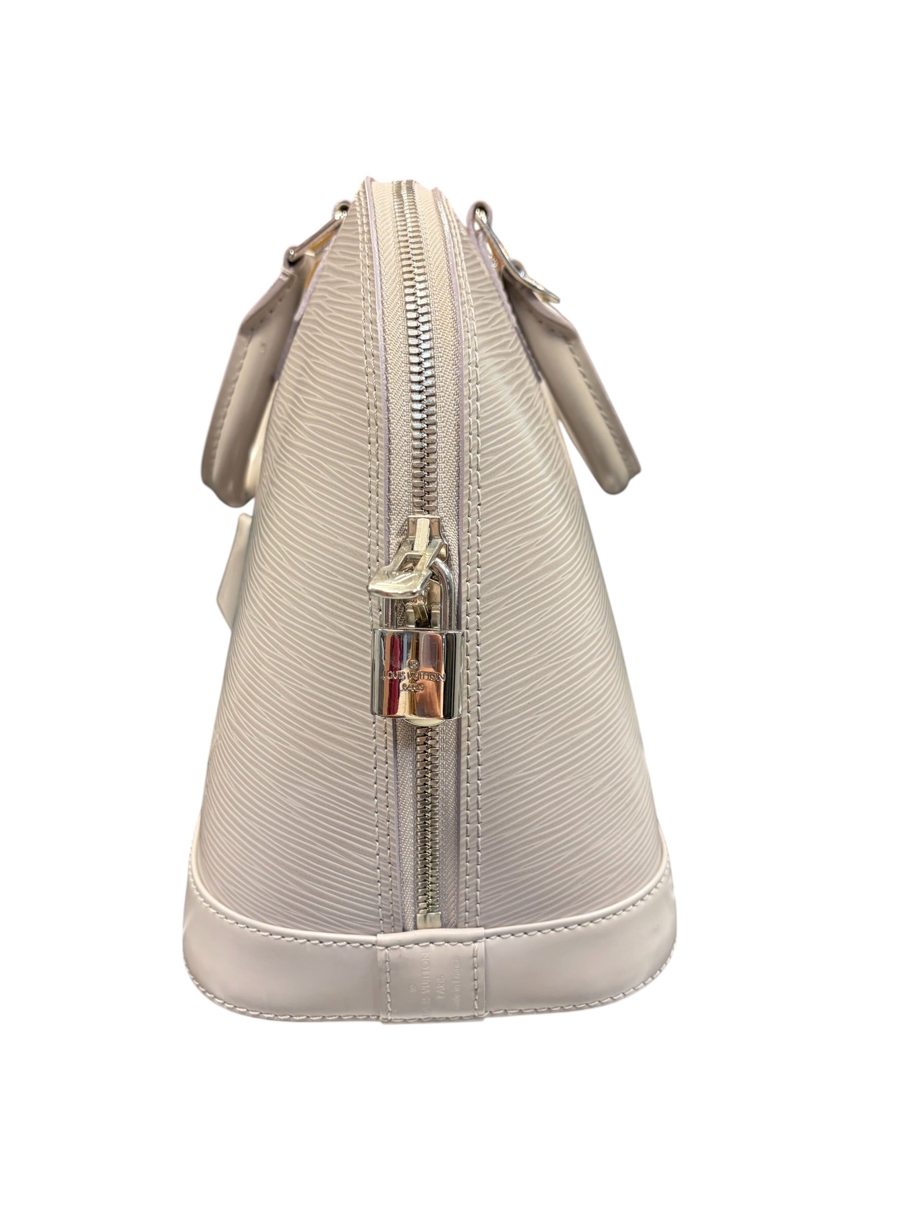Louis Vuitton : Alma cuir épi gris
