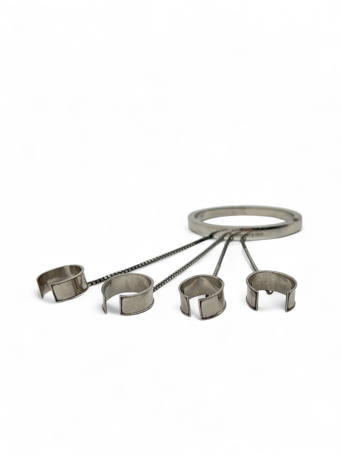 Alexander McQueen – Armband mit Ringen