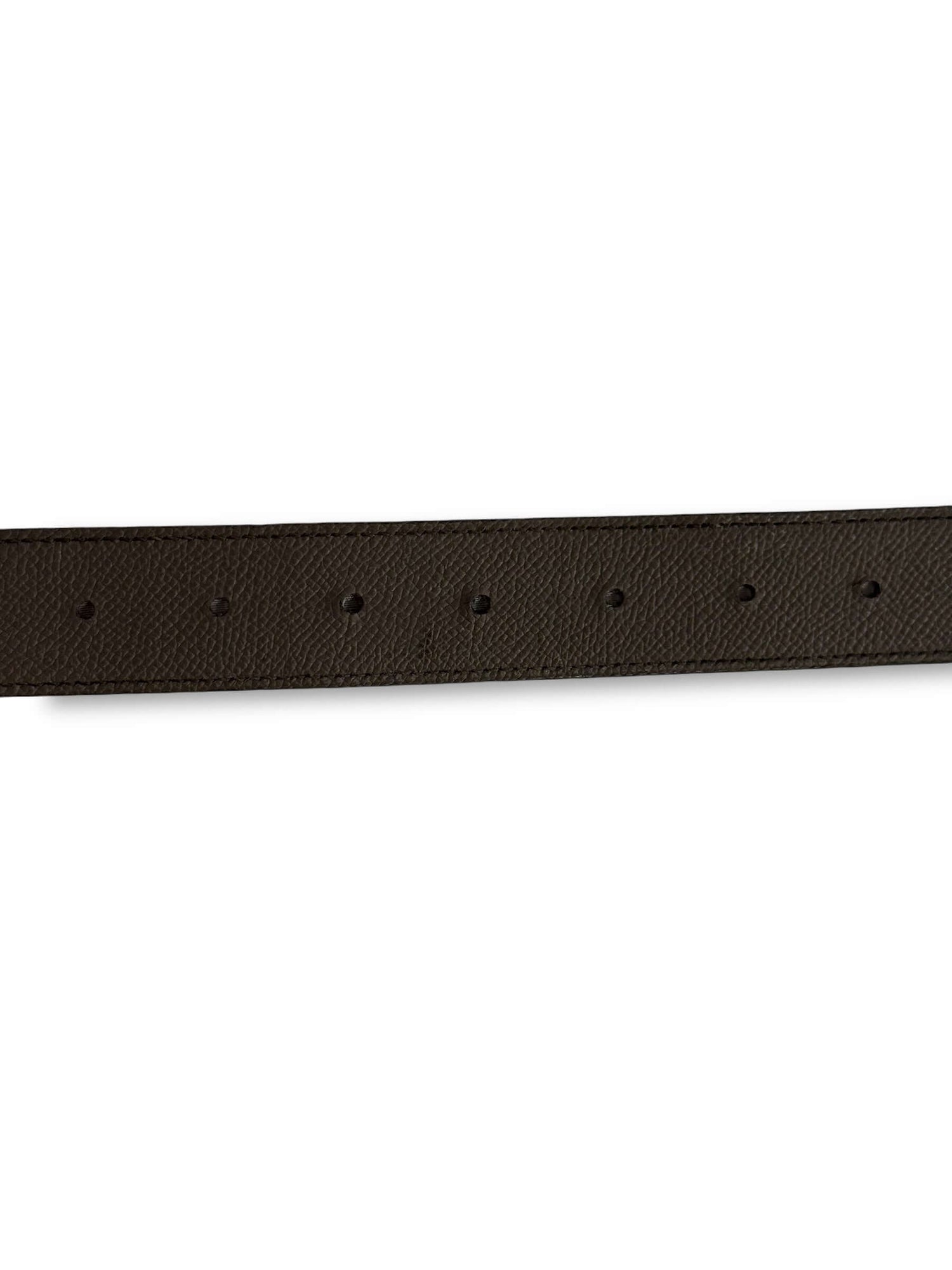 Hermès - Ceinture H réversible T. 90