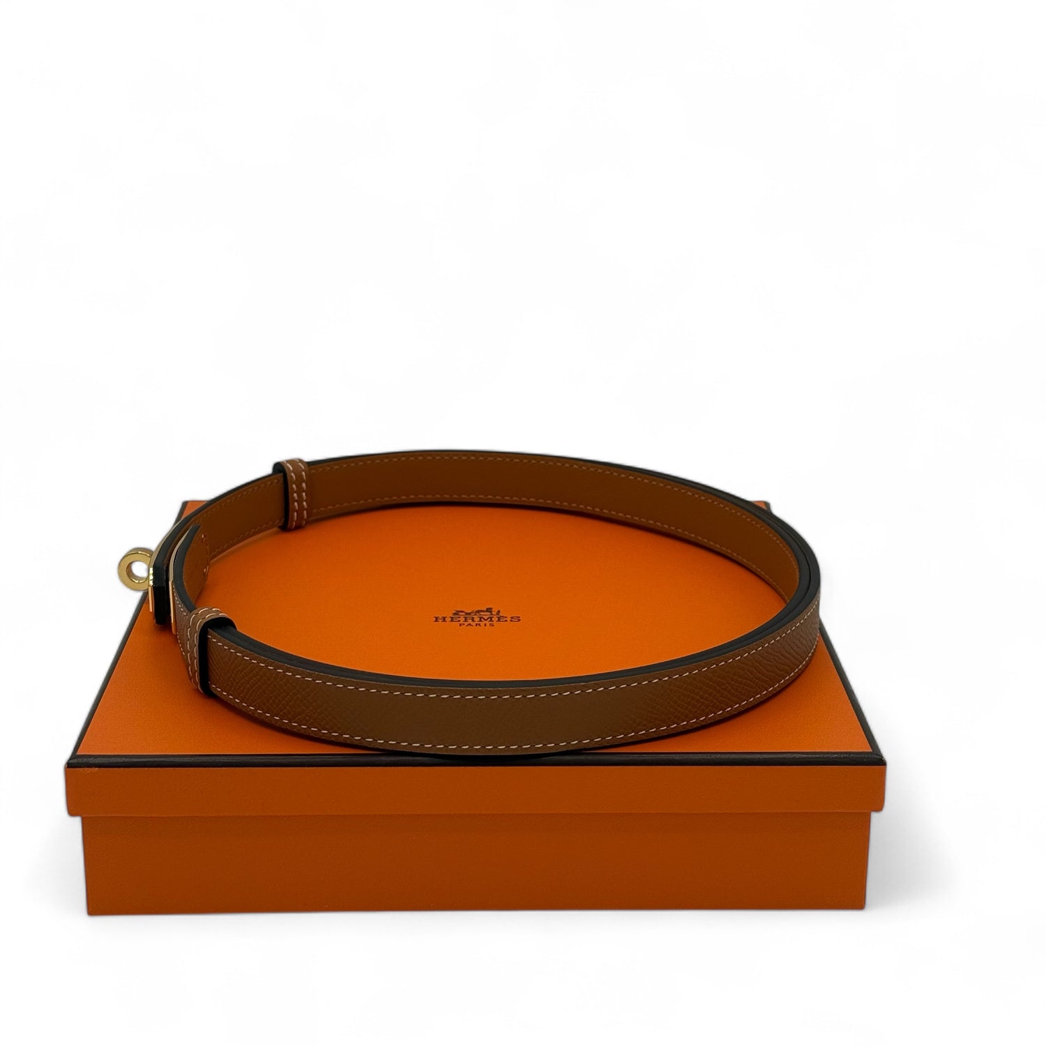 Hermès - Ceinture Kelly GHW