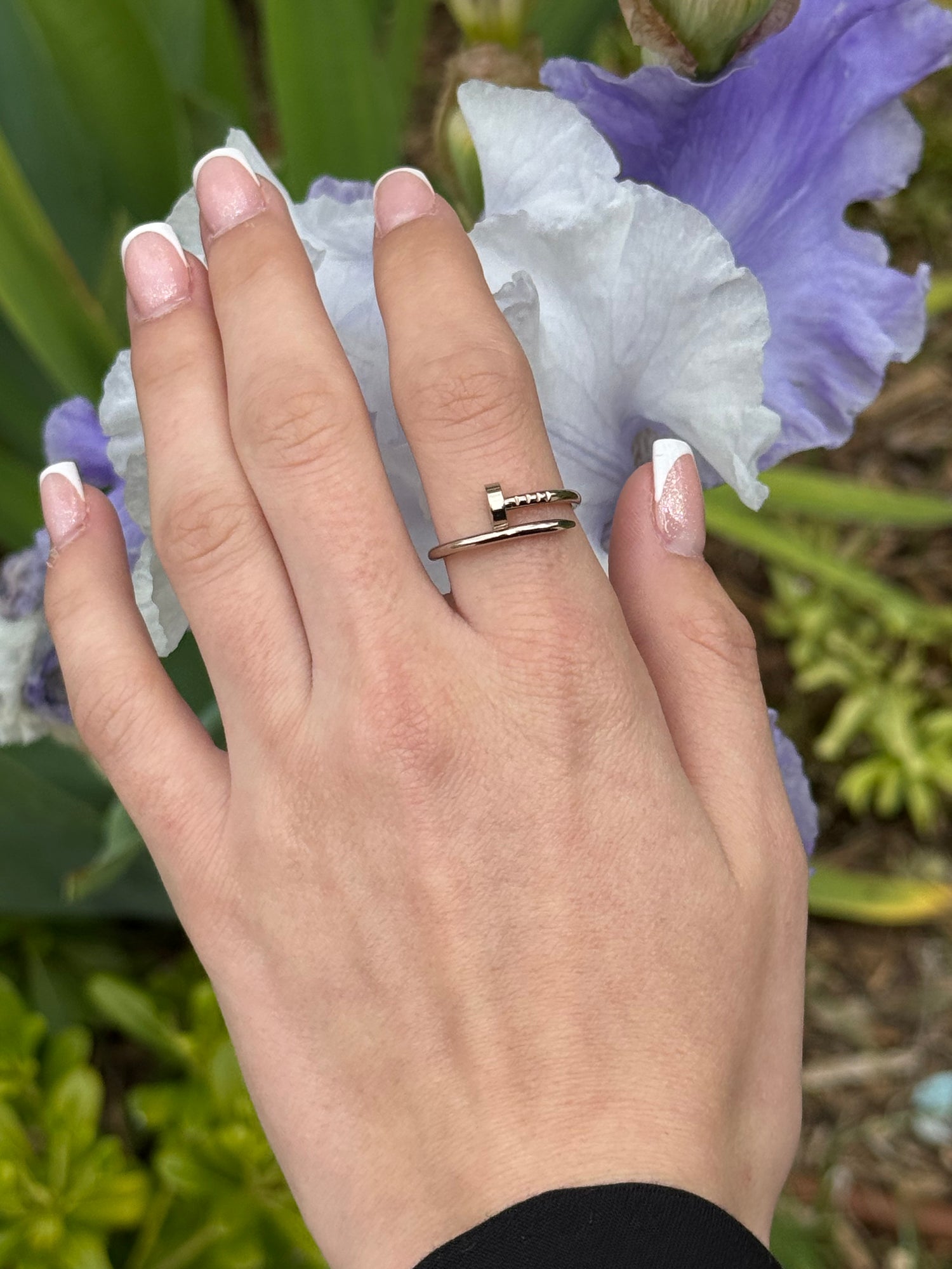 Cartier - Bague Juste un Clou or gris T.54