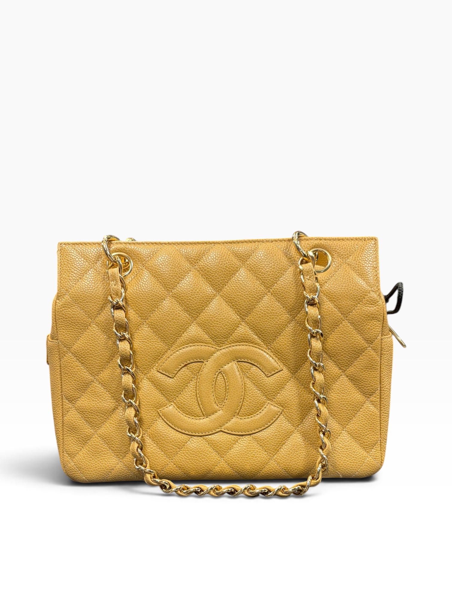 Chanel : Sac cabas beige