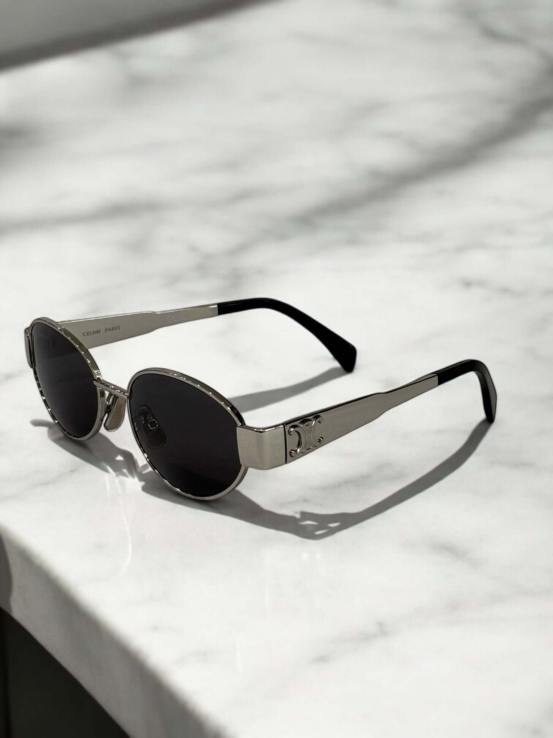 Celine - Triomphe Steel Sunglasses