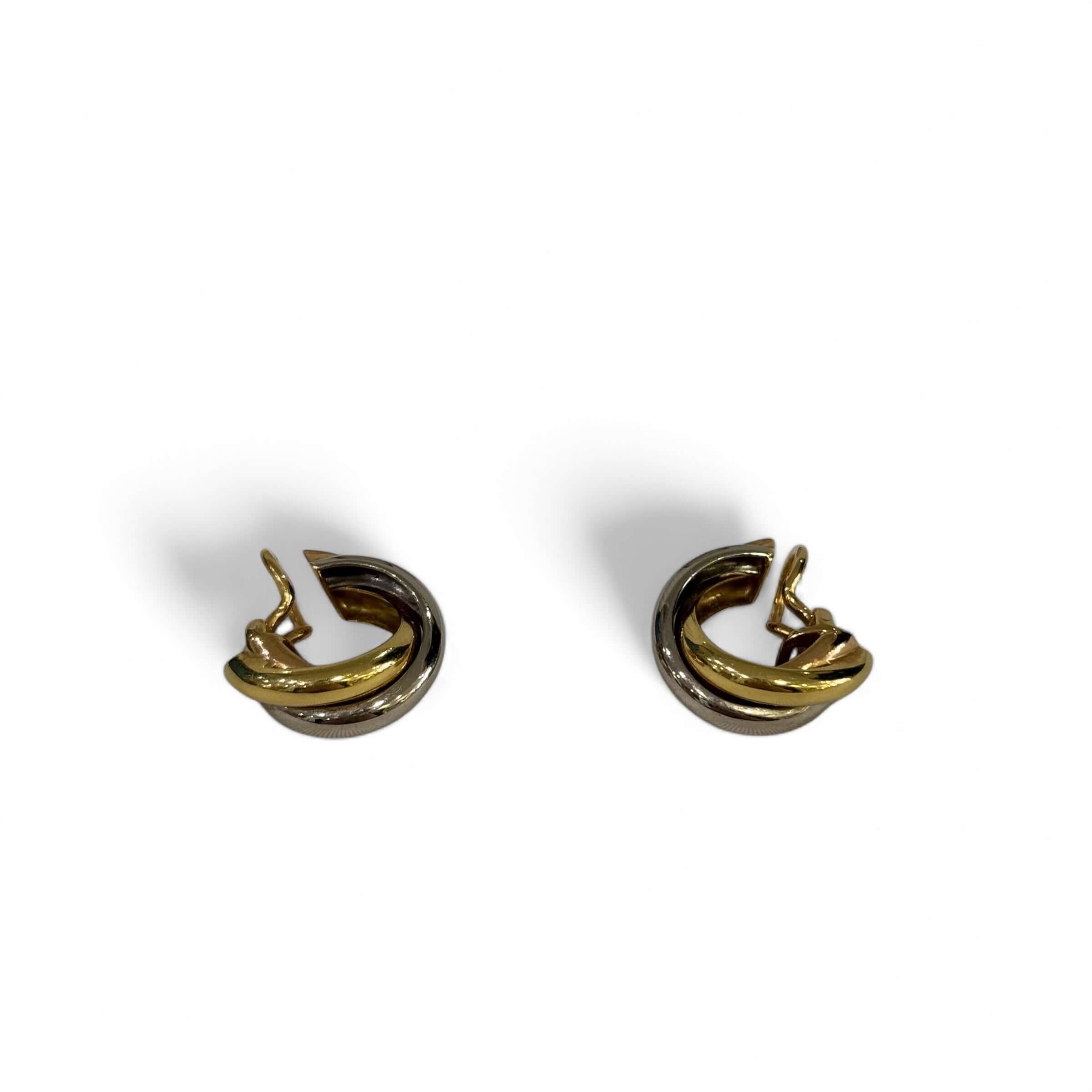 Cartier - Boucles d’oreilles Trinity à clip