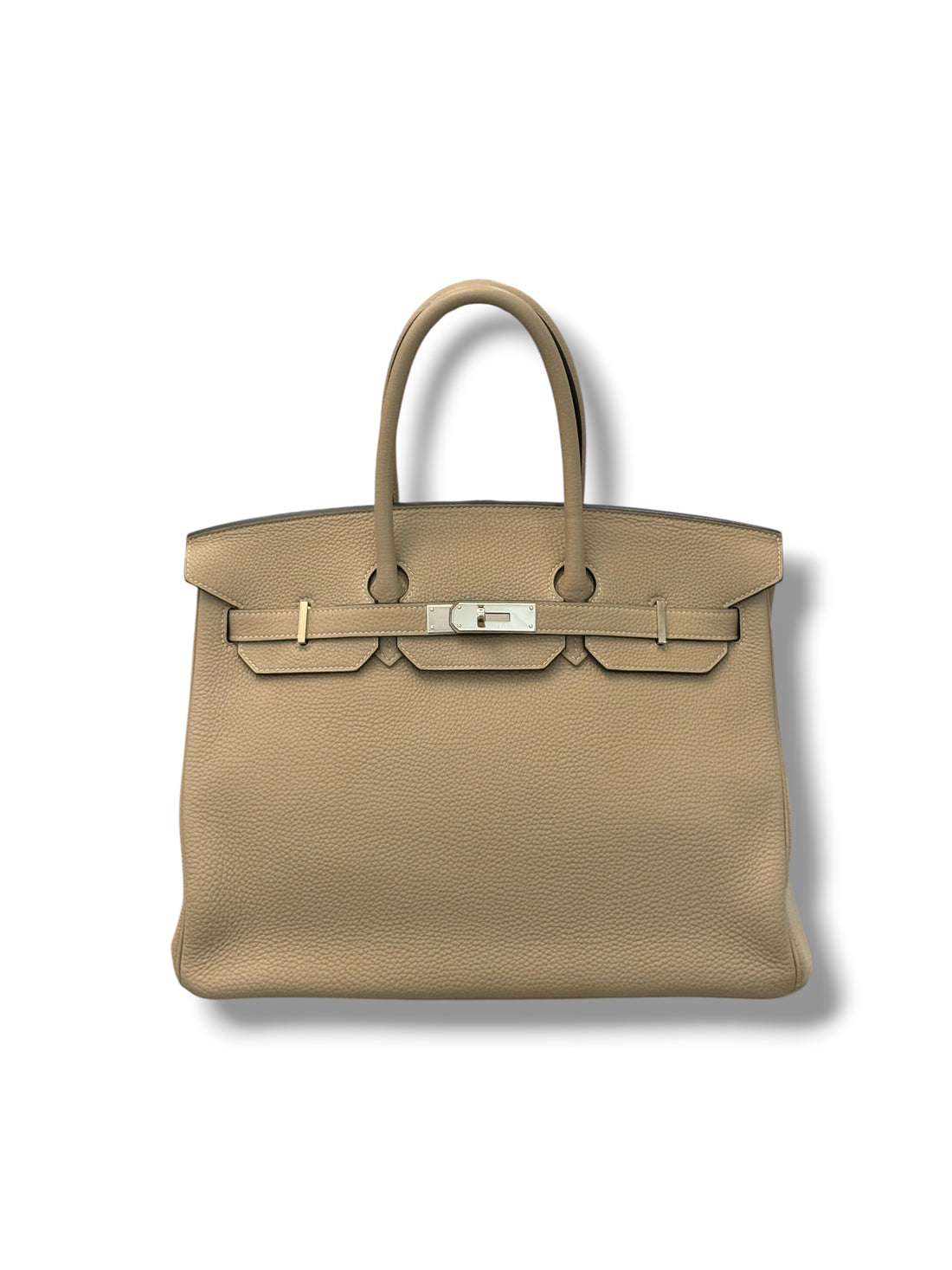 Hermès - Sac Birkin 35 Beige PHW