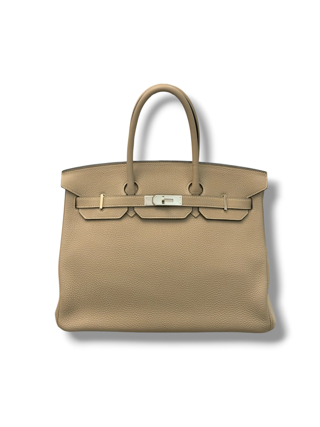 Hermès - Sac Birkin 35 Beige PHW