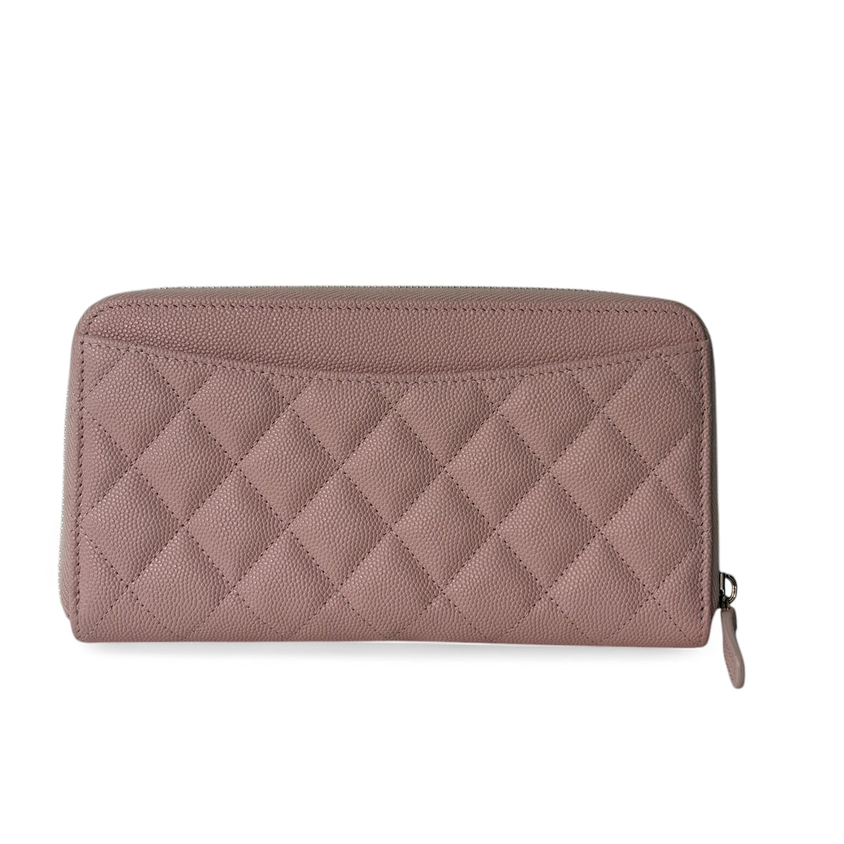 Chanel - Reißverschluss-Portemonnaie rosa