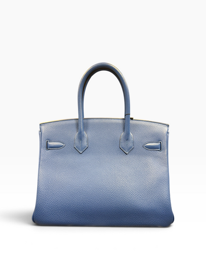 Hermès / Birkin 30 Bleu Hydra
