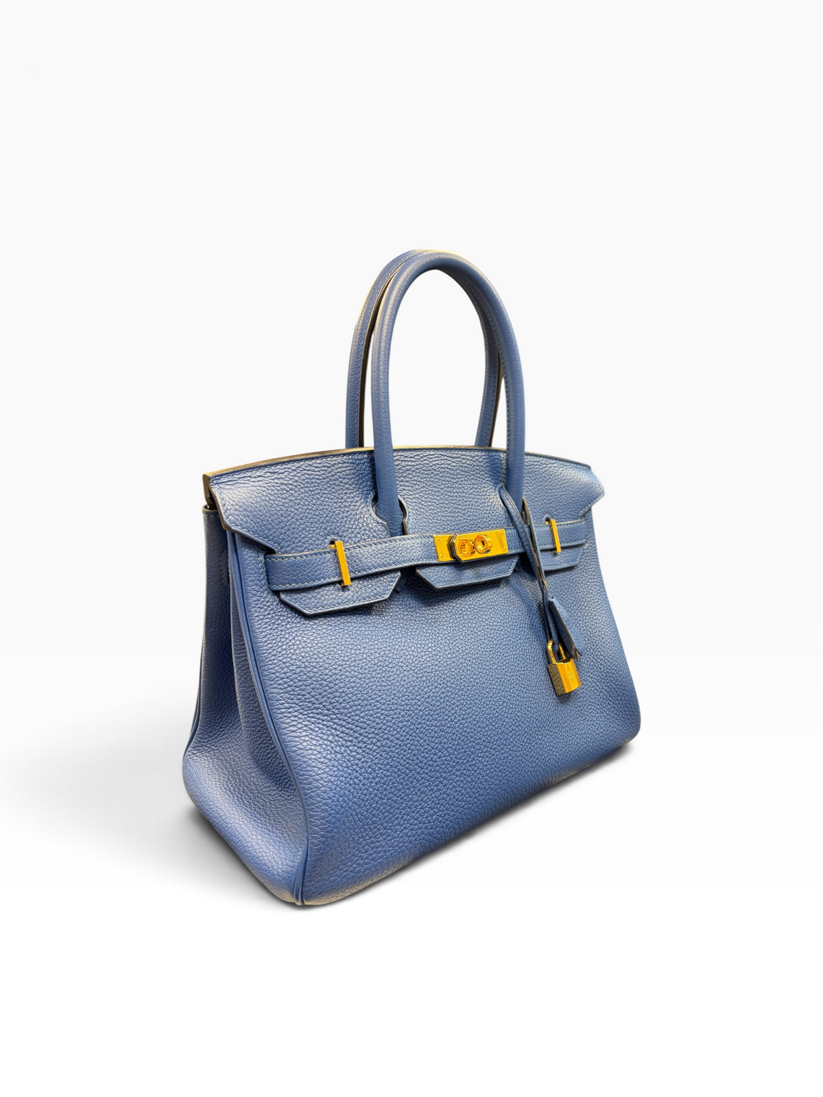 Hermès / Birkin 30 Bleu Hydra