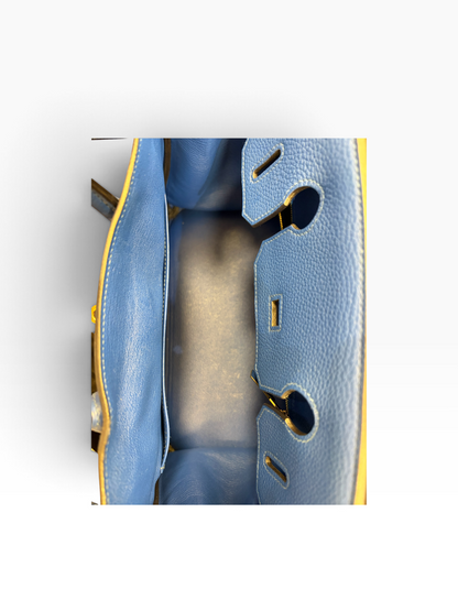 Hermès / Birkin 30 Bleu Hydra