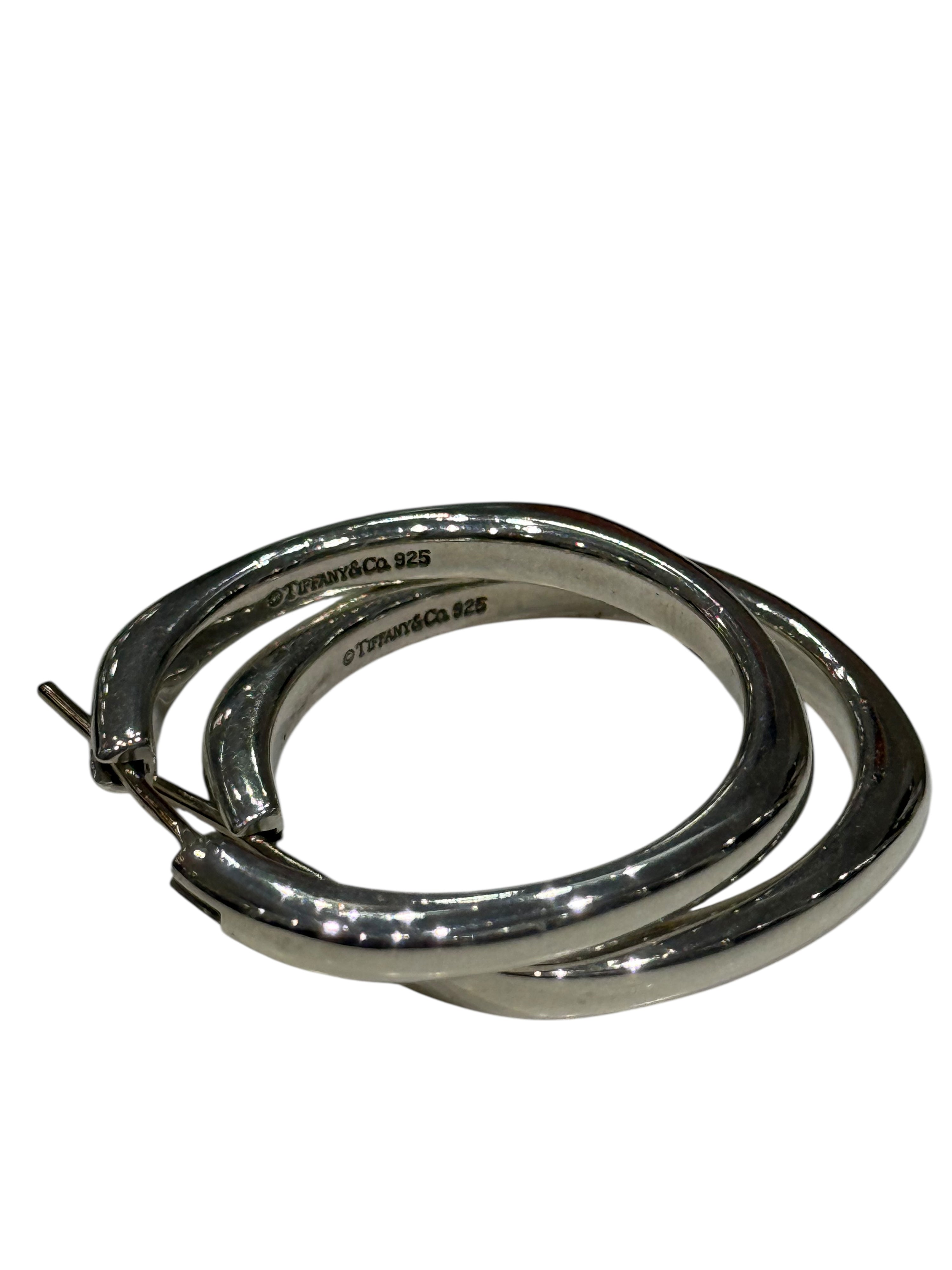 Tiffany &amp; Co – Creolen aus 925er Silber